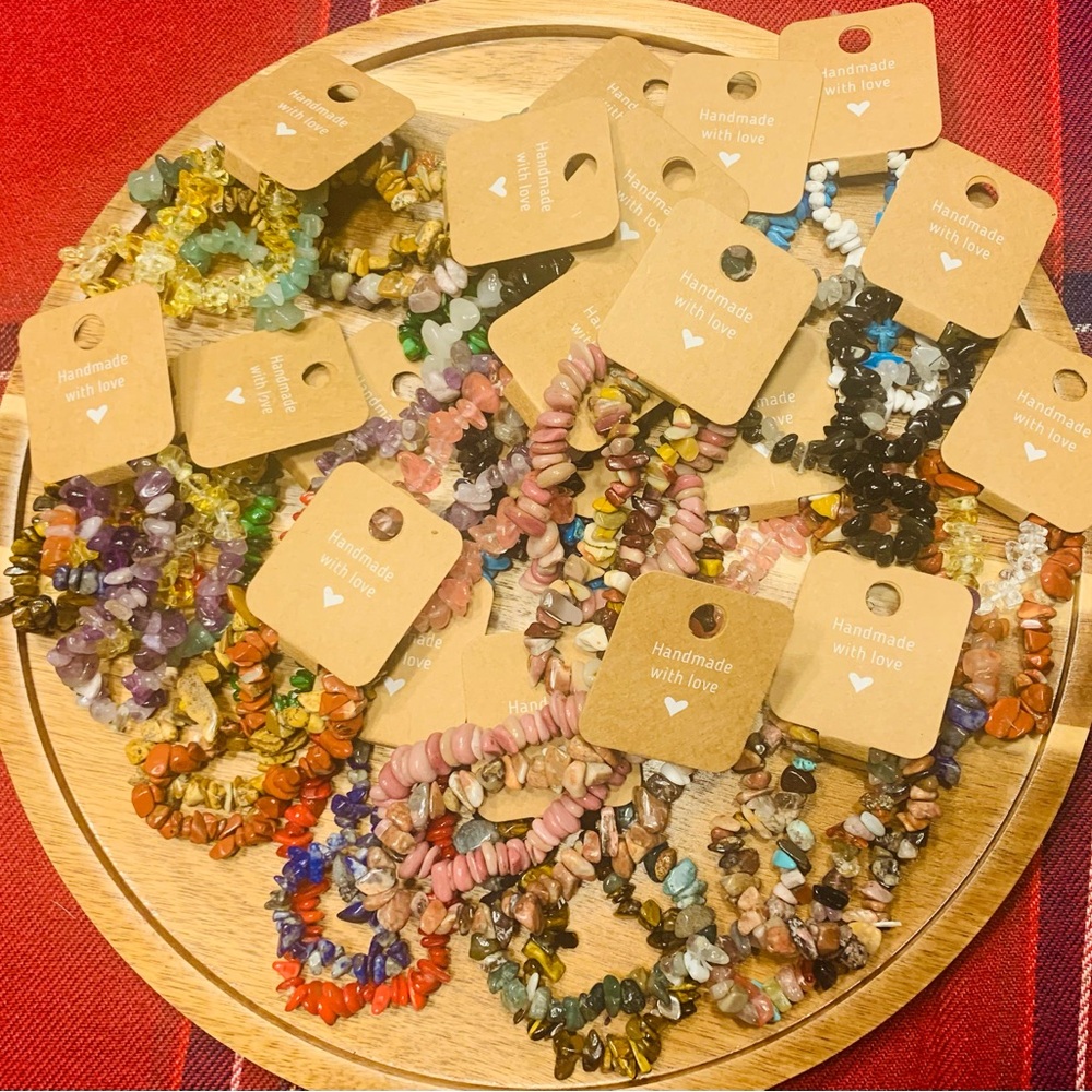 🌟 Elevate Your Style with Our Natural Gemstone Bracelets! 🌟